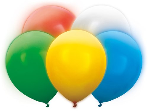 Led balloons 30 cm, mix (1 pkt / 5 pc.) Led balloons 30 cm, mix (1 pkt / 5 pc.)