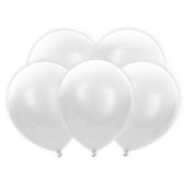 Led balloons 30 cm, white (1 pkt / 5 pc.)