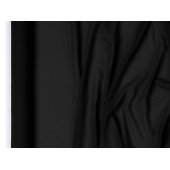 Chiffon runner, black, 0.48 x 5 m