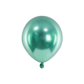 Glossy Balloons 12 cm, bottle green (1 pkt / 50 pc.)