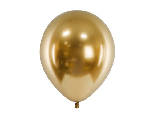Glossy Balloons 30 cm, gold (1 pkt / 50 pc.)