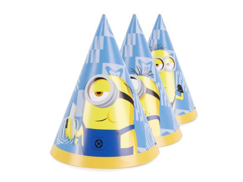 Hats Minions, 16 cm, mix (1 pkt / 6 pc.) Hats Minions, 16 cm, mix (1 pkt / 6 pc.)