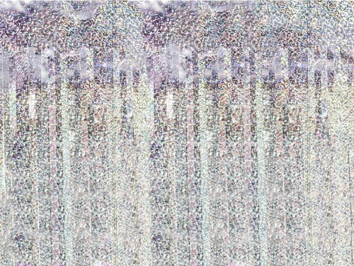 Party curtain, holographic, 100x200cm