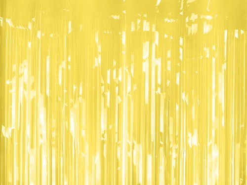 Party curtain, light yellow, 100x200cm Party curtain, light yellow, 100x200cm