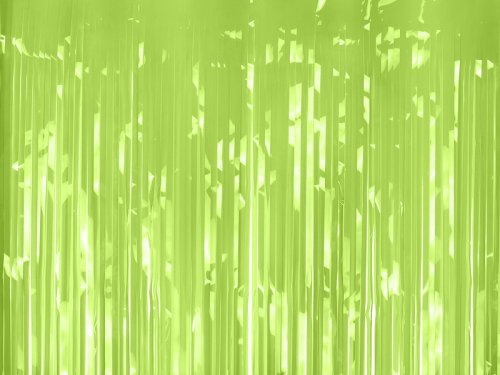 Party curtain, light green, 100x200cm