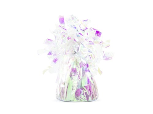Foil balloon weight, iridescent (1 pkt / 4 pc.) Foil balloon weight, iridescent (1 pkt / 4 pc.)