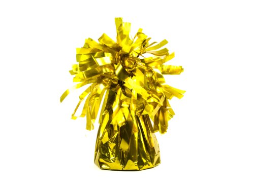 Foil balloon weight, gold (1 pkt / 4 pc.) Foil balloon weight, gold (1 pkt / 4 pc.)