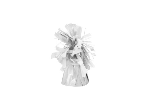 Foil balloon weight, white (1 pkt / 4 pc.) Foil balloon weight, white (1 pkt / 4 pc.)