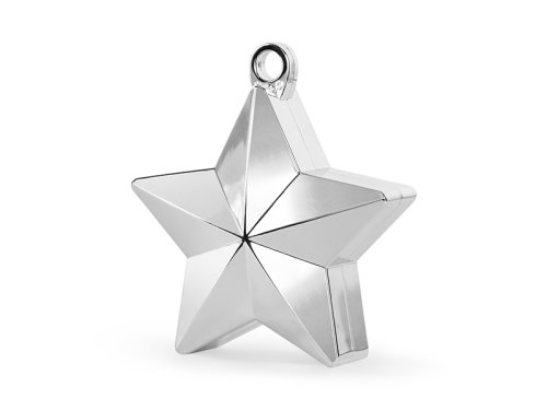 Balloon weight Star, silver Balloon weight Star, silver