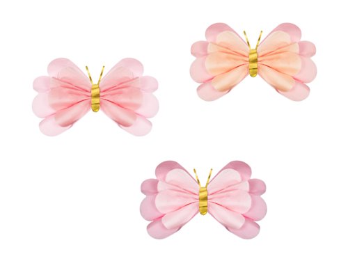 Tissue paper decorations Butterflies, 50-40 cm, mix (1 pkt / 3 pc.) Tissue paper decorations Butterflies, 50-40 cm, mix (1 pkt / 3 pc.)
