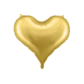 Foil balloon Heart, 75x64,5 cm, gold