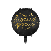 Фольгированный шар Hocus Pocus, 45 см, черный