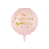 Воздушный шар из фольги Hocus Pocus, 45 см, розовый