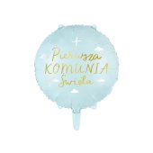 Foil balloon ''Komunia Święta'', 45 cm, mix