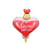 Foil balloon Love potion, 54x66 cm, mix