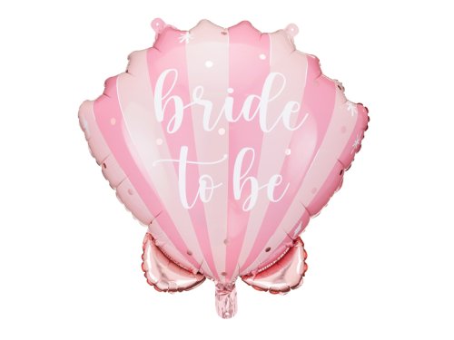 Foil balloon Seashell Bride to be, x cm, mix