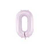 Foil Balloon Number ''0'', 72cm, purple
