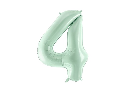 Foil Balloon Number ''4'', 72cm, green Foil Balloon Number ''4'', 72cm, green