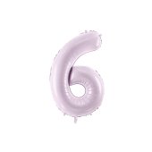 Foil Balloon Number ''6'', 72cm, purple
