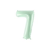 Foil Balloon Number ''7'', 72cm, green