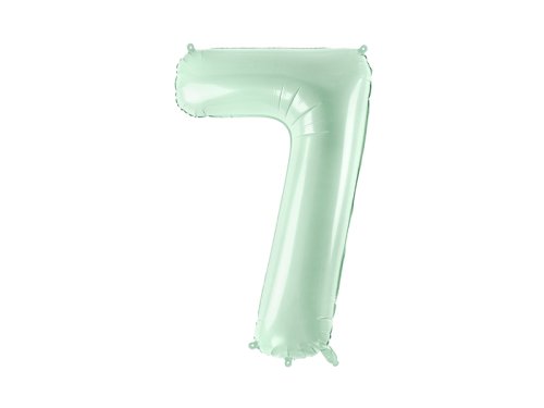 Foil Balloon Number ''7'', 72cm, green Foil Balloon Number ''7'', 72cm, green