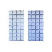 Foil balloon curtain, Blue ombre 72x143 cm