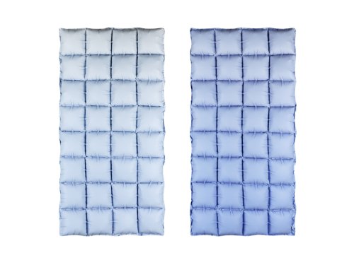 Foil balloon curtain, Blue ombre 72x143 cm Foil balloon curtain, Blue ombre 72x143 cm