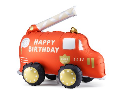 Foil balloon Fire truck, mix, 67x53 cm Foil balloon Fire truck, mix, 67x53 cm