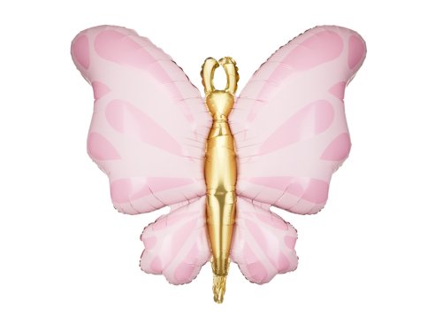 Foil Balloon Butterfly, 69x69 cm, pink Foil Balloon Butterfly, 69x69 cm, pink