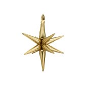 3D foil balloon Star, 105cm, gold