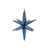 3D foil balloon Star, 105cm, navy blue