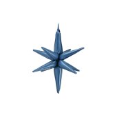 3D foil balloon Star, 70cm, navy blue