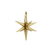 3D foil balloon Star, 50cm, gold
