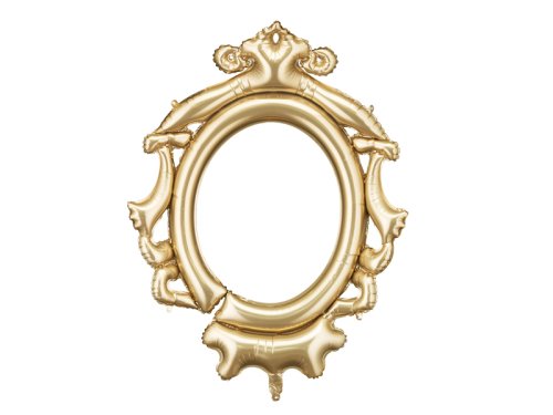 Foil Balloon Frame, 78x95 cm, gold Foil Balloon Frame, 78x95 cm, gold