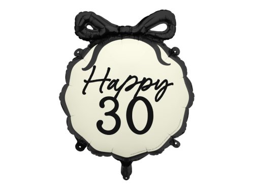 Foil Balloon Pill Happy ''30'', 47.5x45 cm, mix