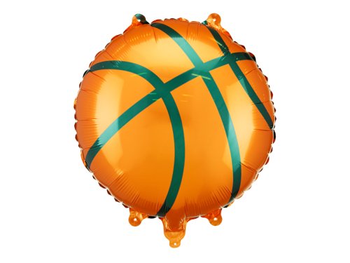 Foil Balloon Basketball, 35x35 cm, mix. Foil Balloon Basketball, 35x35 cm, mix.