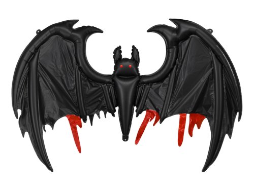Foil Balloon Bat, 120x81 cm, black Foil Balloon Bat, 120x81 cm, black