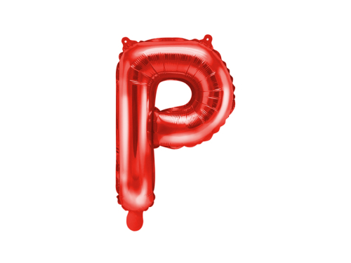 Foil Balloon Letter ''P'', 35cm, red Foil Balloon Letter ''P'', 35cm, red