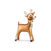 Standing Foil Balloon Reindeer, 65 x 105 cm, mix