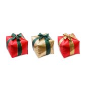 Foil Balloons Gift Boxes, 34 x 36 cm, mix (1 pkt / 3 pc.)