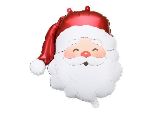 Foil Balloon Santa Claus, 42 x 43.5 cm, mix Foil Balloon Santa Claus, 42 x 43.5 cm, mix