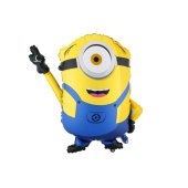 Foil balloon Minion Mel, 72x64 cm, mix