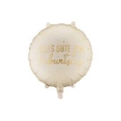 Foil balloon tablet ''Alles Gute Zum Geburtstag'', 35x35 cm, mix