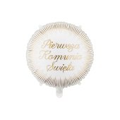 Foil balloon tablet ''Pierwsza komunia święta'', 35x35 cm, mix