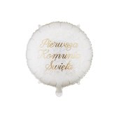 Foil balloon tablet ''Pierwsza komunia święta'', 35x35 cm, mix