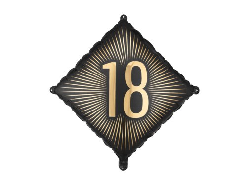 Foil Balloon ''18'', 46x46 cm, mix Foil Balloon ''18'', 46x46 cm, mix
