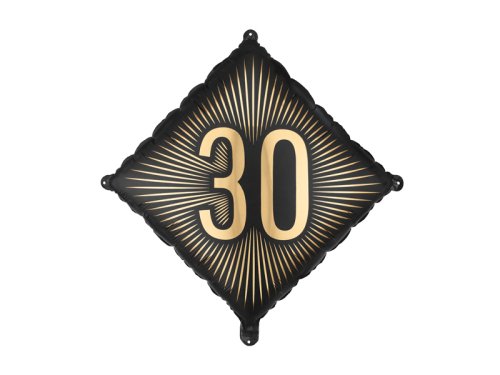 Foil Balloon ''30'', 46x46 cm, mix Foil Balloon ''30'', 46x46 cm, mix