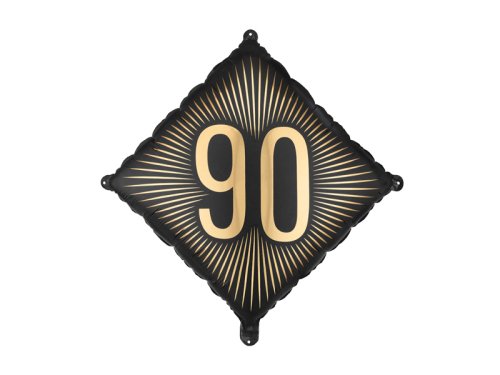 Foil Balloon ''90'', 46x46 cm, mix Foil Balloon ''90'', 46x46 cm, mix