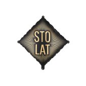 Foil Balloon ''Sto lat'', 46x46 cm, mix