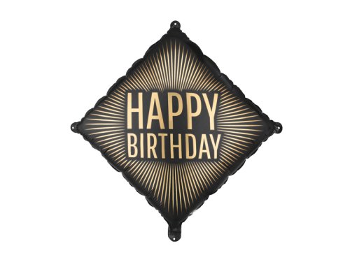 Foil Balloon ''Happy Birthday'', 46x46 cm, mix Foil Balloon ''Happy Birthday'', 46x46 cm, mix